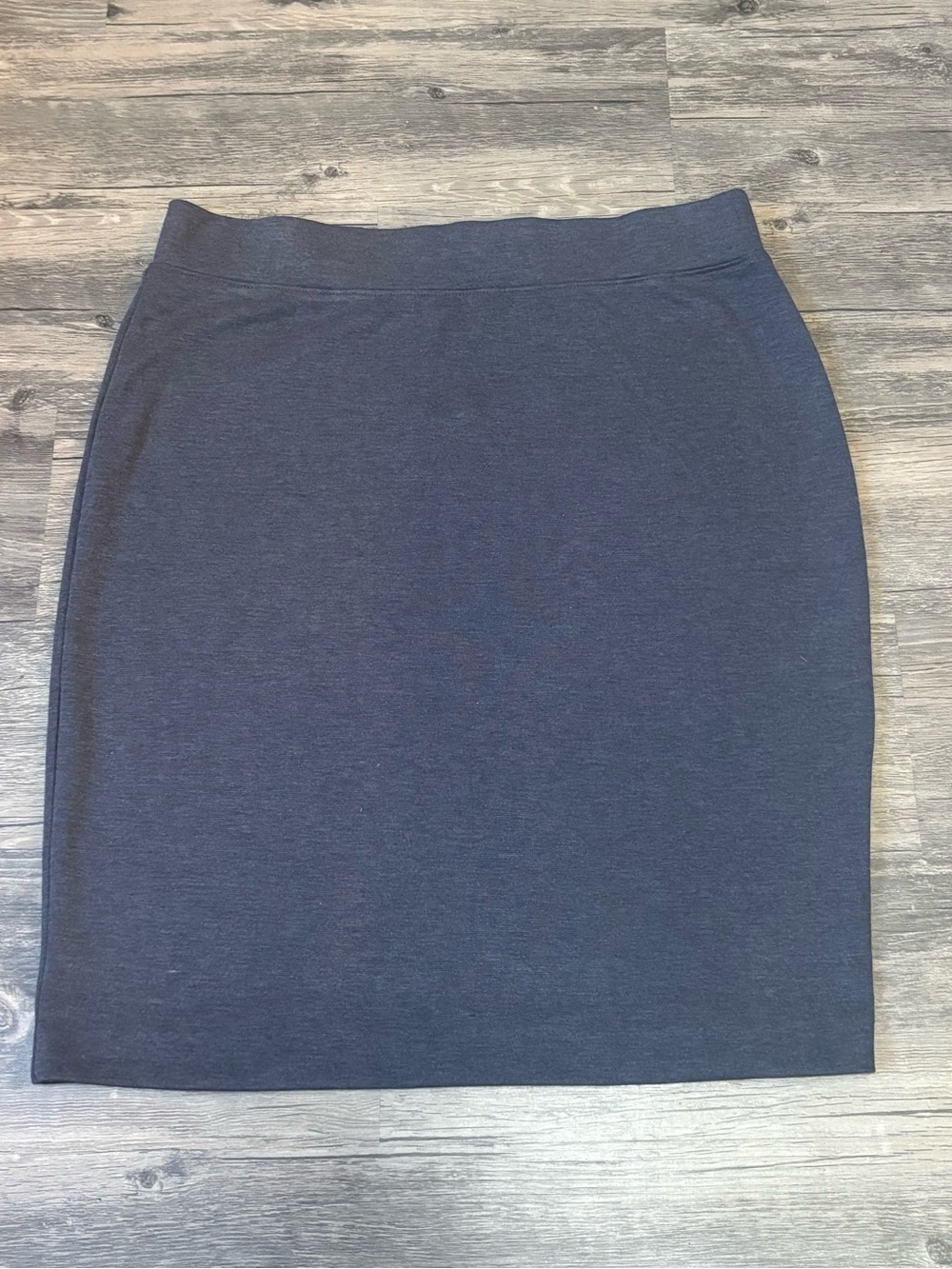Calvin Klein Gray Stretch Pencil Skirt Size Small
